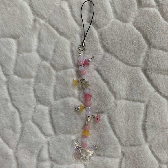 BuyNow✨Handmade By My Daughter Colorful Beaded Phone Charms - Picture 6 of 7